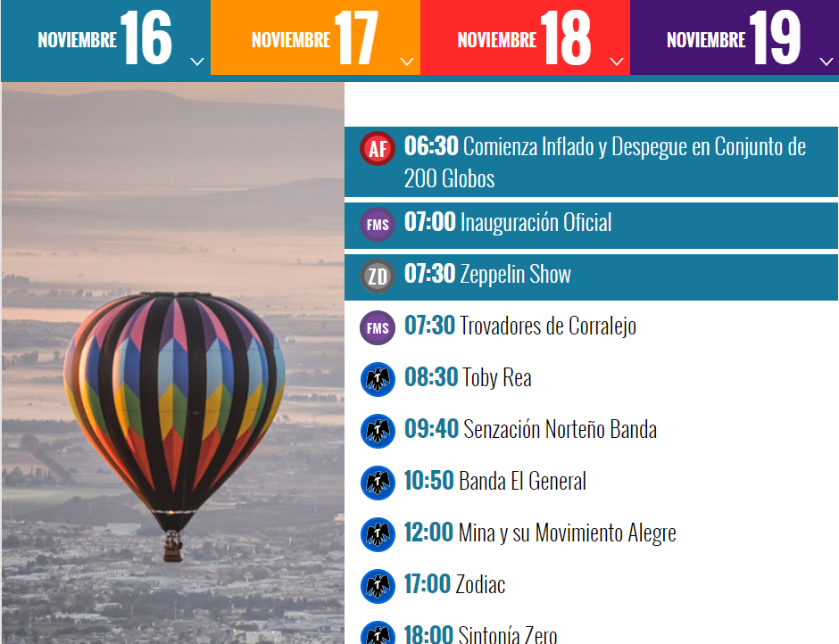 Ya confirmaron a estos artistas para el Festival del Globo Periódico AM